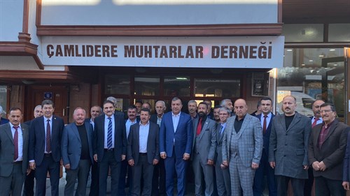 KAYMAKAMIMIZ, MUHTARLAR GÜNÜ MÜNASEBETİ İLE MUHTARLARIMIZI ZİYARET ETTİ.