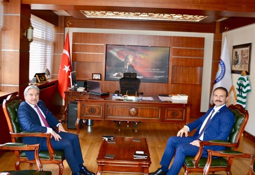 KABİNE SEKRETERLİĞİ DAİRE BAŞKANINDAN KAYMAKAMIMIZA ZİYARET